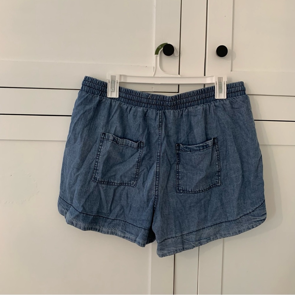 Universal Thread Lyocell Blue Pull On Drawstring … - image 7